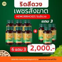 ราคา ( 6แถม3) เพชรสังฆาต ริดสีดวง สมุนไพรเพชรสังฆาต Hemorrhoids ยาแคปซูลผสมเพชรสังฆาตตราเอสเอ็น9 อัคคีทวาร ติ่งโผล่ (25815434811)