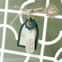 ราคา 10 ชิ้น Hangtag Eid Mubarak Tag Lebaran Hang Tag Imul Fitri Tag พัสดุ (27574671659)