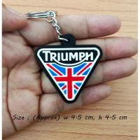 ราคา พวงกุญแจยาง Triumph มอเตอร์ไซค์ พวงกุญแจรถยนต์ พวงกุญแจยาง มอเตอร์ไซค์ รถซิ่ง รถแต่ง รถยนต์ บิ๊กไบค์ (2928164230)