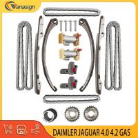 ราคา AUTO ENGINE PARTS Timing Chain Kit For DAIMLER JAGUAR XJ SUPER EIGHT XK 4.0L 4.2L GAS DOHC 4.0 4.2 (55053270149)