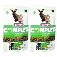 ราคา Versele-Laga All in 1 Fibre-Rich Chunks for Adult (Dwarf) Rabbit Food Carrot&Timothy 500g (2 bags) อาหารกระต่าย (1140920315)