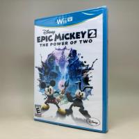 ราคา (New)(มือ1)(USA) Disney Epic Mickey 2: The Power of Two | Nintendo Wii U | Zone USA | English | สินค้าแท้ ของใหม่ (27551559788)