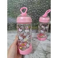 ราคา ขวดน้ําดื่มตัวอักษรสีชมพู 450มล (25235554455)