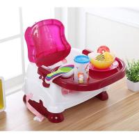 ราคา Quickbuy Baby Booster Seat เก้าอี้ทานอาหารและโต๊ะสําหรับเด็กแบบพกพา (43180683211)
