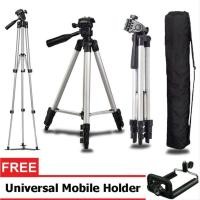 ราคา TRIPOD 3110 1 เมตรพร้อมที่วางโทรศัพท์ 1M 102 ซม. 100 ซม. SELFIE STICK กล้อง ACTION CAM WEIFE (27865223725)