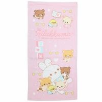 ราคา Rilakkuma San-X ผ้าเช็ดตัว ลายน่ารัก ขนนุ่มนิ่ม (24863169824)