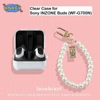 ราคา Compatible with Sony INZONE Buds Case Protective Transparent Clear TPU Covers WF-G700N Bluetooth Earphone Shell Headphone Portable with Hook (46610004951)
