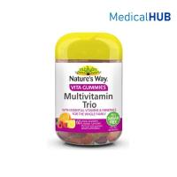 ราคา Nature's Way Vita Gummies Multivitamin Trio Sugar Free เนเจอร์สเวย์ กัมมี่ วิตามินรวม 60 เม็ด 17792 (10114923699)