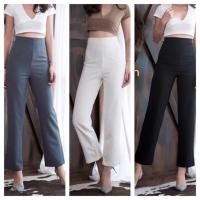 ราคา มาใหม่‼️ทรงขากระบอกเล็ก ผ้าฮานาโกะ (850692426)