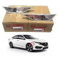ราคา ไฟเลี้ยว ไฟเลี้ยวขวา ไฟเลี้ยวซ้าย สีขาวใส หลอดไฟสีเหลืองส้ม JDM Honda Civic 2016-2018 ฮอนด้าแท้ ซีวิค ไฟเลี้ยวข้าง (4764626502)