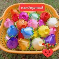 ราคา เหรียญโปรยทาน ดอกบัวตูม คละสี 50 ดอก งานตัวเปล่า ไม่มีเหรียญ (6316216622)