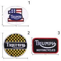 ราคา อาร์มปัก TRIUMPH MOTORCYCLES ตัวรีดติดเสื้อ อาร์มปักไทรอัมพ์ มอเตอร์ไซเคิลส์ อาร์มรีดติดเสื้อ อาร์มโลโก้รถยนต์ (22069187446)