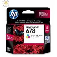 ราคา แท้พร้อมส่ง ตลับหมึก HP 678 (Tri-color) น้ำหมึกแท้ Original Ink Advantage Cartridge (22286034323)