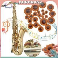 ราคา [AS] Alto Sax Pads Multi Size Leather Saxophone Cushions Long Lasting Sax Accessories (29661633882)
