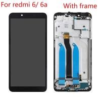 ราคา สําหรับ Xiaomi Redmi 6 / 6A จอแสดงผล LCD + หน้าจอสัมผัสพร้อมกรอบสําหรับ Redmi 6A lcd digitizer (49005976532)