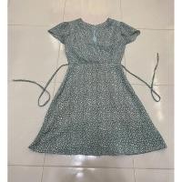 ราคา เดรสผ้าชีฟองไซส์S อก32-34 เอว26 สพ.36ยาว33 (24221825776)