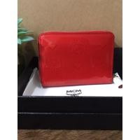 ราคา New MCM กระเป๋าสตางค์ใบสั้นซิปรอบ หนังแก้ว (8707433640)