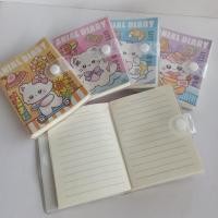 ราคา สมุดโน๊ตปกพลาสติก มีกระดุม ลายแมว 8.5x11.5 ซม. (24094936139)