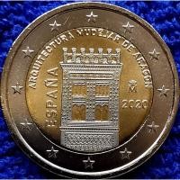 ราคา เหรียญ​ยูโร​ สเปน​ Spain, 2 Euro, (ที่ระลึก​สถาปัตยกรรม​ Mudejar), #​1944T, ไม่​ผ่าน​ใช้​ UNC (21431521296)