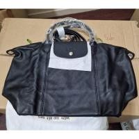 ราคา พร้อมส่ง Longchamp Cuir size M สีดำ (19650898455)