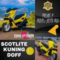 ราคา สติ๊กเกอร์ Scotlet มอไซค์ / สติ๊กเกอร์ Scotlet สีเหลืองด้าน / แผ่นขัดด้าน / แผ่นตัดมอเตอร์ไซค์ / สีเหลือง (29587944281)