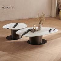 ราคา Wuxury Furniture โต๊ะกลางโซฟา TOP หินอ่อน SET 2 ชิ้น งานนำเข้าสวยหรู แข็งแรง ส่งฟรี (27435311282)