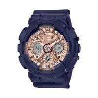 ราคา Casio G-Shock Mini นาฬิกาข้อมือผู้หญิง สายเรซิ่น รุ่น GMA-S120MF-2A2 - สีน้ำเงิน (1997532627)
