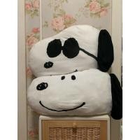 ราคา ตุ๊กตาหมอนอิงสนูปปี้ Snoopy เนื้อมาร์ชนุ่มๆ ใบใหญ่ ของแท้จากญี่ปุ่น (42252596591)