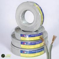 ราคา สายไฟอ่อน สายฝอยคู่ สายลำโพง VFF 2x0.5 2x1.0 2x1.5 2x2.5 สายไฟคู่ฉีกแยกได้ ทองแดงแท้ 100% ยกม้วน 100 เมตร Able (28824215711)
