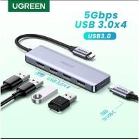 ราคา Ugreen USB C Hub 4 พอร์ต USB 3.0 - Ugreen 70336 Hub Splitter 4 พอร์ตพร้อม USB C ดั้งเดิม (40470747160)