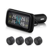 ราคา U903 Car TPMS Tire Pressure Monitoring System Four External Wireless TPMS Sensor Tool Monitor Diagn (45055697944)
