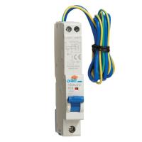 ราคา CHINT เซอร์กิตเบรกเกอร์กันไฟดูด (RCBO) รุ่น NB3LEU 1P+N 30mA 10kA พิกัดไฟ 6A-50A (28661540560)