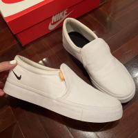 ราคา [ส่งต่อ]รองเท้า nike court royale slip-on สีขาว size37.5 ของแท้ (6991138107)