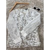 ราคา เสื้อลูกไม้ สีขาว มือสอง Jaspal (29371320677)