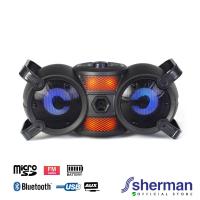 ราคา Sherman ลำโพงพกพา Bluetooth รุ่น J-1111 (5459726983)