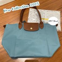 ราคา NEW Collection 2025(แท้ 100% จาก King Power) Longchamp Classic สี Eucalyptus (เขียวอมฟ้า) กรุณาสอบถามก่อนสั่งชื้อนะคะ (19403597279)
