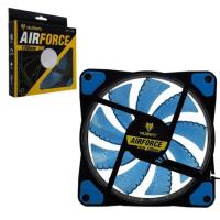 ราคา NUBWO พัดลมติดเคส FAN CASE 12cm AIRFORCE NFT-100 มีสีเขียว แดง ฟ้า ขาว เขียว (1758253577)