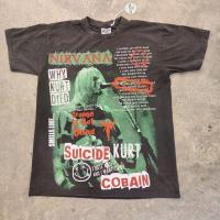 ราคา NIVANA เสื้อวง เสื้อทัวร์ ผ้าฝอกเฟด (23549644962)