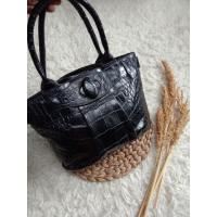 ราคา FURL* preloved กระเป๋าถือหนังแท้แบรนด์เนมมือสอง (41372070005)
