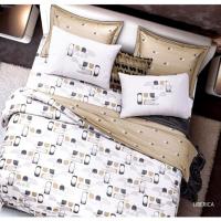 ราคา SANTAS ชุดเครื่องนอน ดีไซน์ LIBERICA 6 ฟุต 7 ชิ้น ทอ 350 เส้นด้าย (5332967289)