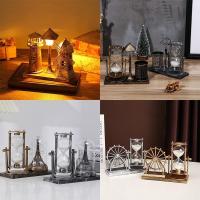 ราคา นาฬิกาทรายโมเดลหอไอเฟลพร้อมไฟสําหรับตกแต่งโต๊ะตู้กระจกชั้นวางของของที่ระลึกที่มีความหมาย (24546430919)