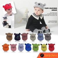 ราคา [0-3 YEARS] CAT Character Baby Hat / Baby CAT Hat / CUTE CAT BABY HAT (40155725807)