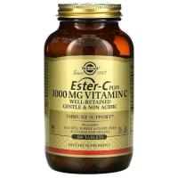 ราคา Solgar, Ester-C Plus, Vitamin C, 1,000 mg, 180 Tablets (24263316344)