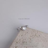ราคา [Iris Jewellery] - CMS244 Ring - 925 Sterling Silver 18K White Gold Plated (43565486683)