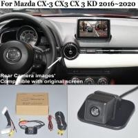 ราคา 28 Pin Adapter cable Car Rear View Camera For Mazda CX-3 CX3 CX 3 KD 2016~2020 6V HD CCD Reverse Ba (40328366167)