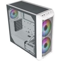 ราคา Cooler Master HAF 500 Mid-Tower Case fit E-ATX with Tempered Glass White (H500-WGNN-S00) (19416298893)