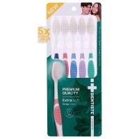 ราคา เดนทิสเต้แปรงสีฟันพลัสไวท์แพค 5 Dentiste Toothbrush Plus White Pack 5 [หมายเลขบาร์โค้ด 9300807068663 ] (56610293394)