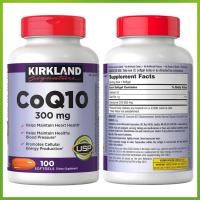 ราคา (Exp.06/2027)Kirkland Signature CoQ10 300 mg 100 Softgels (27034227705)