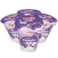 ราคา เมจิโยเกิร์ตรสองุ่นผสมวุ้นมะพร้าว 135กรัม แพค 4 Meiji Yoghurt GrapeNata135g X4 [หมายเลขบาร์โค้ด 8850329381647 ] (53409731114)