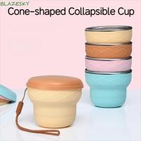 ราคา แก้วกาแฟซิลิโคน บลูเซสกี้ พร้อมฝาปิดถ้วยพับแบบพกพาทนความร้อนที่ใช้งานได้จริงทําความสะอาดง่ายนํากลับมาใช้ใหม่ได้ความจุ 200 มล. ถ้วยดื่มแบบพับได้สําหรับชาและกา (54759695505)